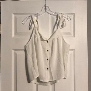 Button up tank top